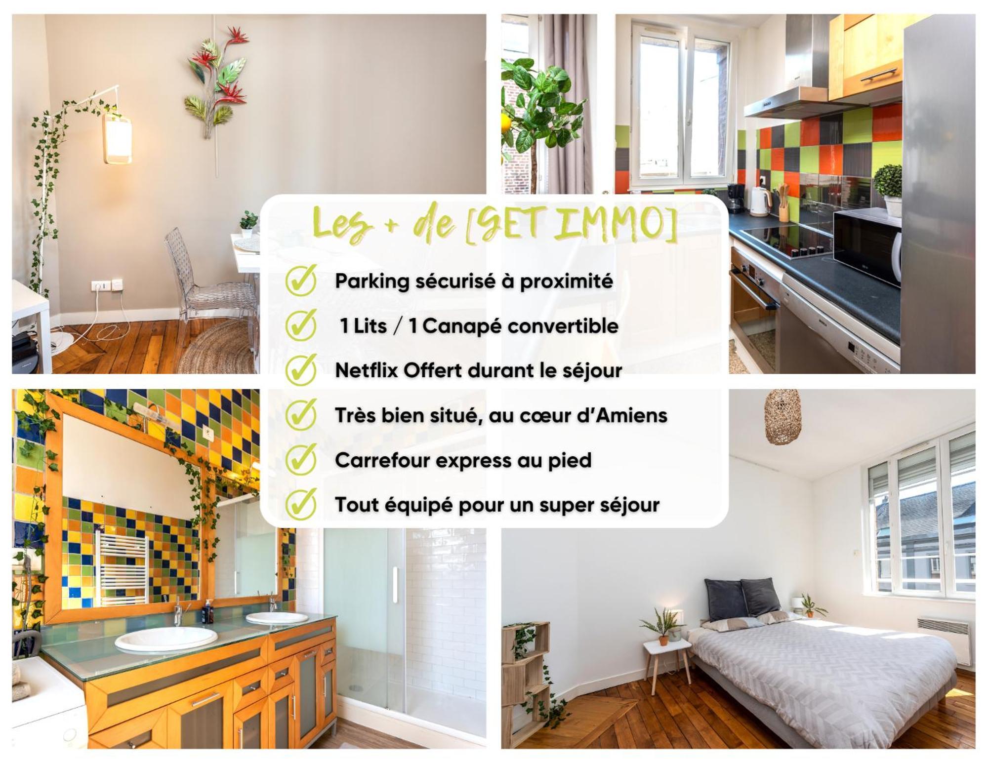 Le Jacobin / 1 Chambre - Netflix - Hyper Centre Amiens Exterior foto
